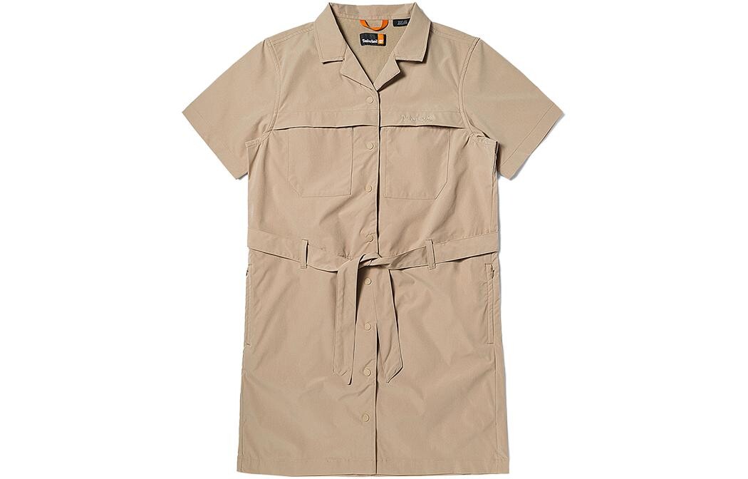 

Timberland Женские шорты-платье с рукавами, цвет Beige