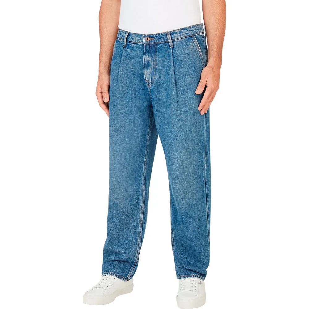 

Джинсы Pepe Loose Pleated, синий