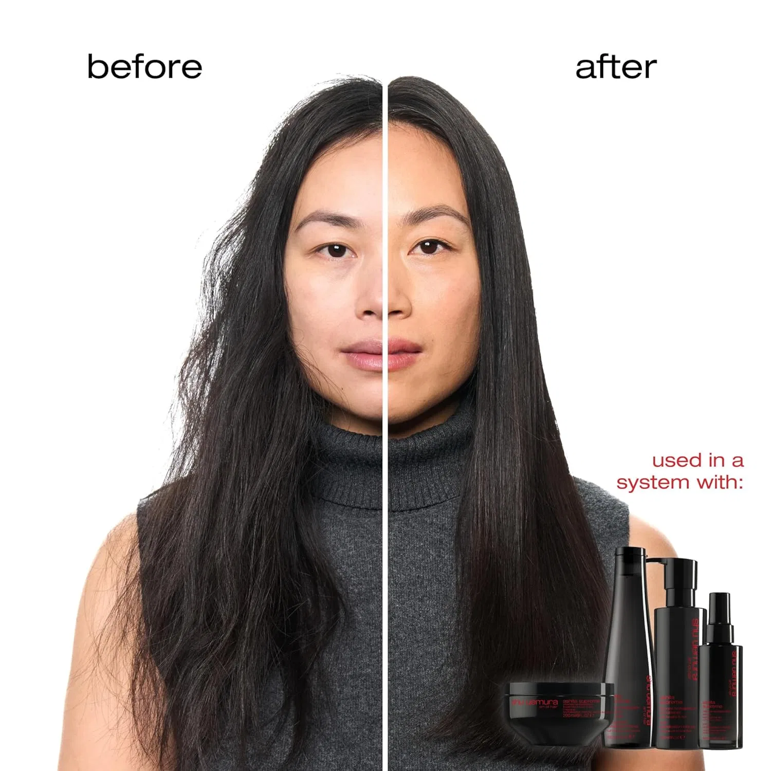 Интенсивная восстанавливающая маска для волос «Ashita Supreme» от Shu Uemura Shu Uemura Art Of Hair — фото 2