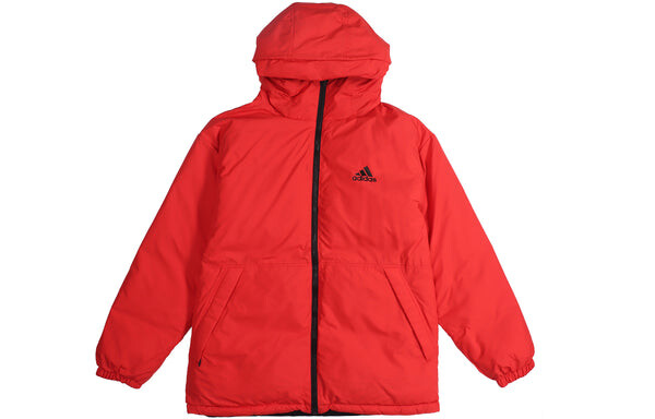 Пуховик adidas Rev 3st Down Ho Stay Warm Reversible Outdoor hooded down Jacket Black, черный — фото 3
