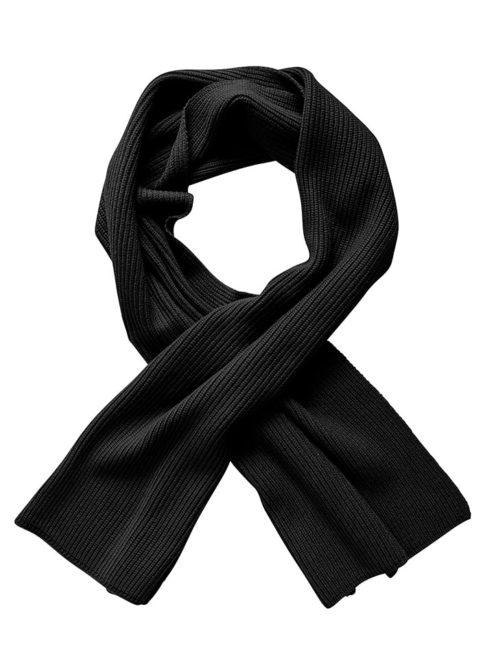 

Шарф MOSS COPENHAGEN, цвет schwarz - (l)180 x (b)41 cm