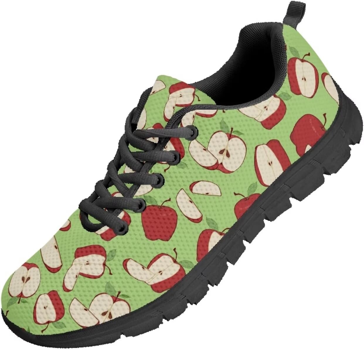 

Мужские кроссовки Funnydude Funny Print для тенниса, осенние повседневные прогулочные кроссовки, размеры 6,5-13,5, Apple