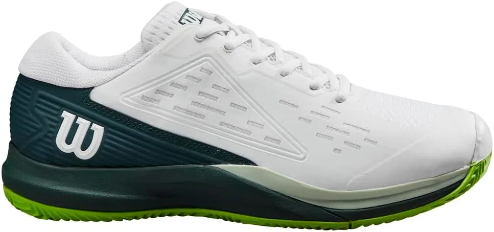 Мужские кроссовки для пиклбола WILSON, White Ponderosa Pine Jasmine Green