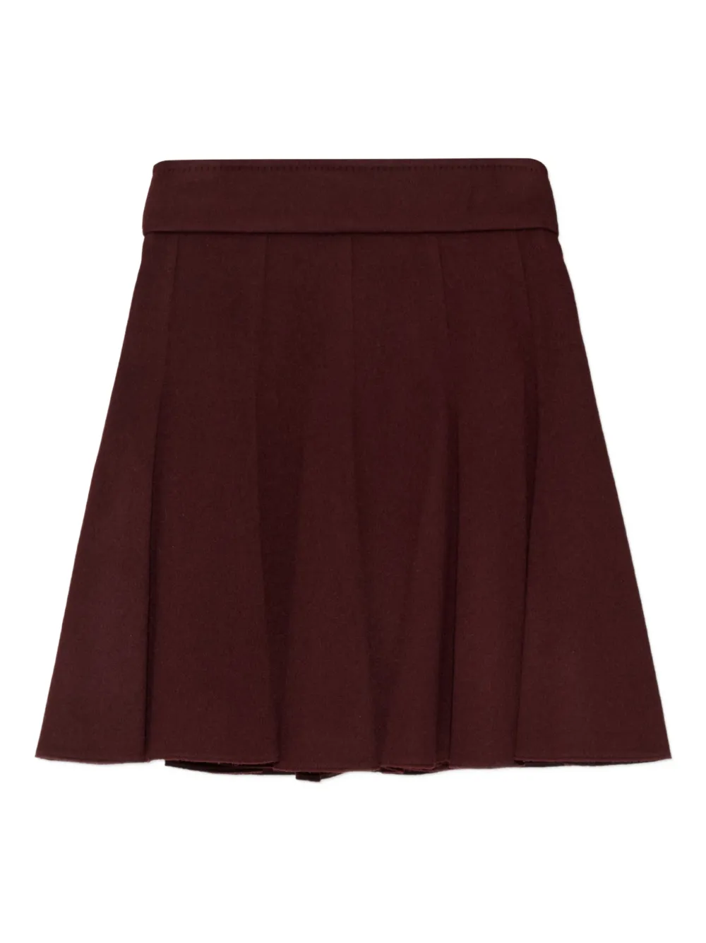 

Плиссированная юбка мини Brava MAX MARA, красный