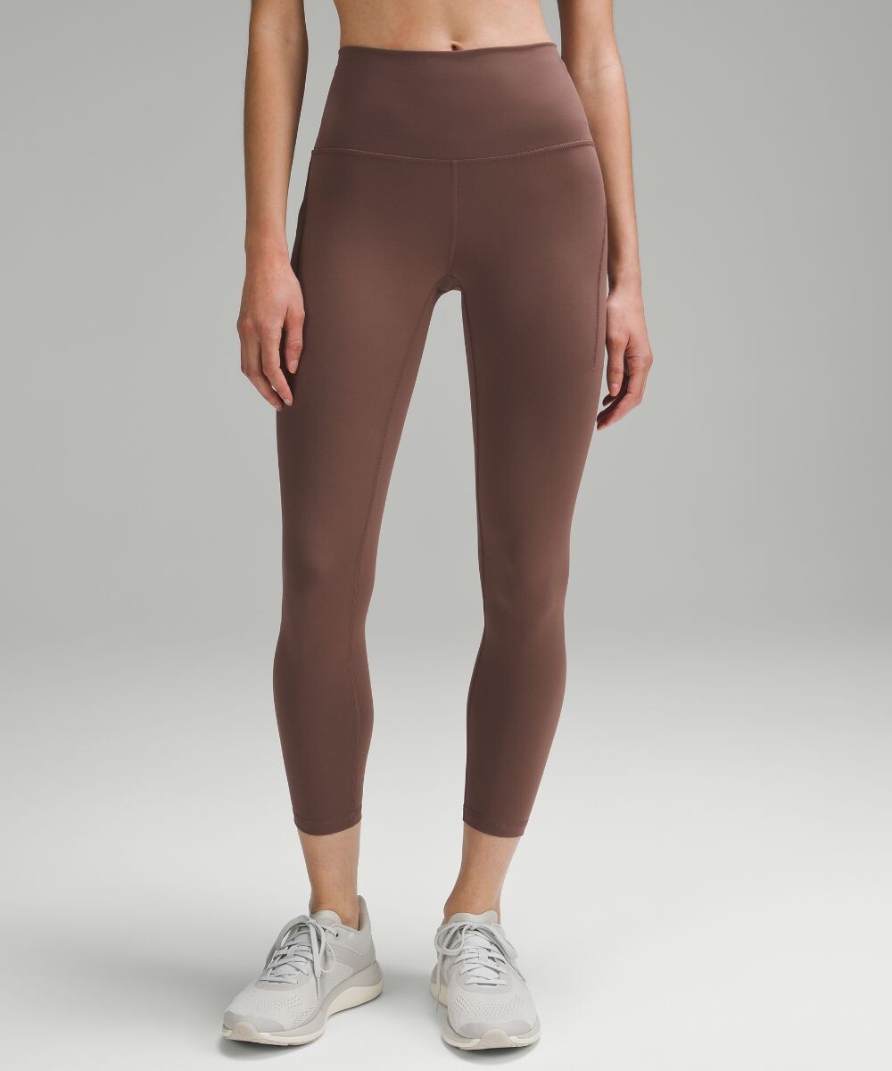 

Высокие леггинсы с карманами Wunder Train Lululemon
