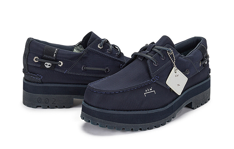 Мужские уличные ботинки Timberland Future73 на тракторной подошве, темно-синий — фото 4