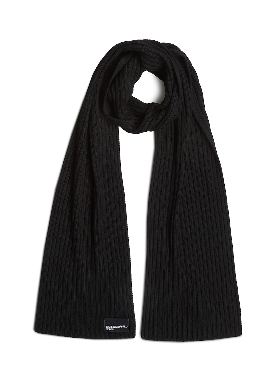 

Шарф KARL LAGERFELD JEANS, черный