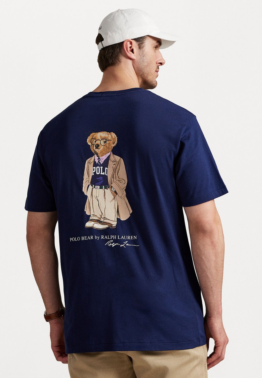 

Футболка Polo Ralph Lauren Big & Tall POLO BEAR JERSEY T-SHIRT, Newport Navy/Dark Blue