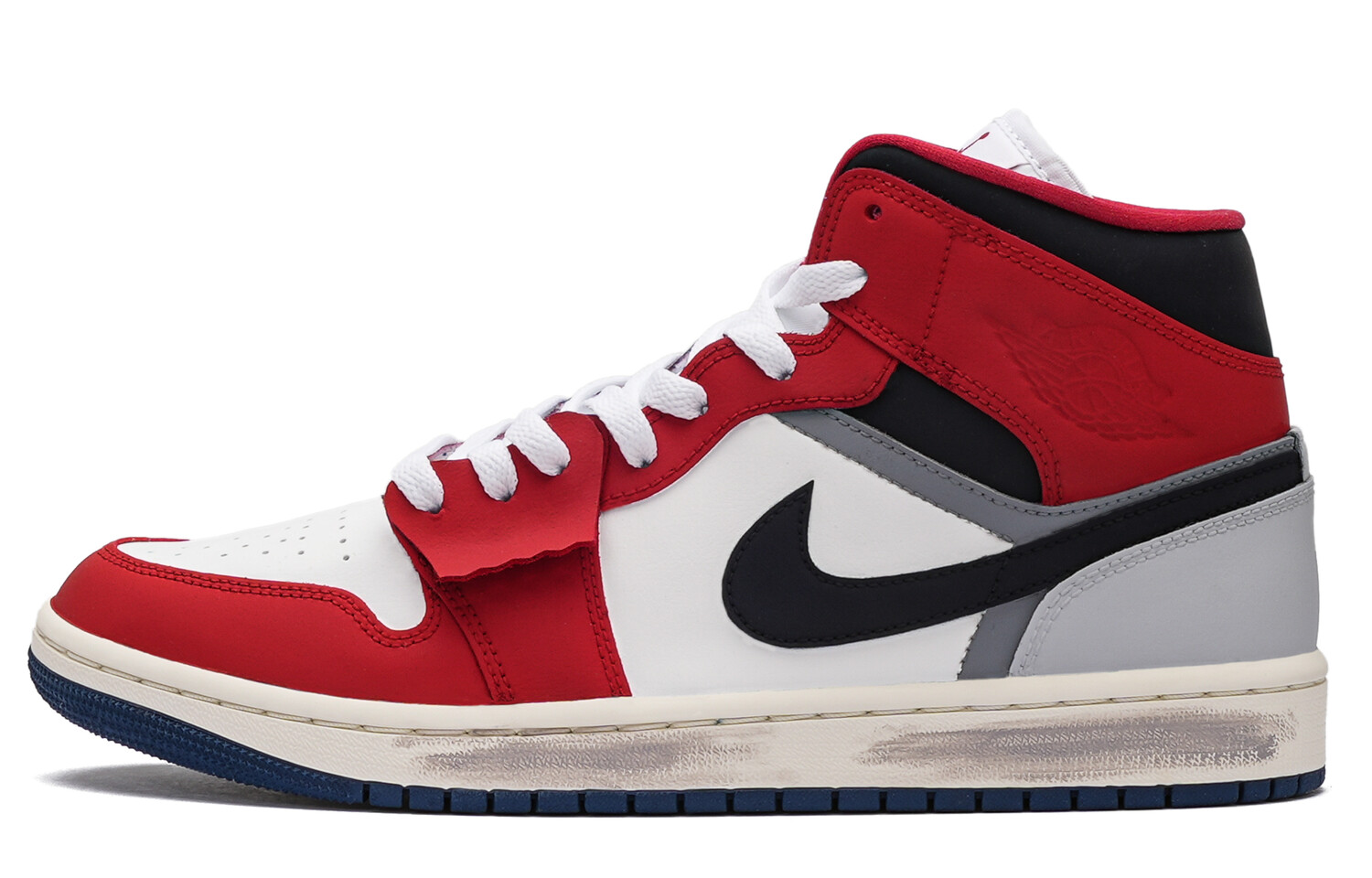 

Баскетбольные кроссовки Air 1 Vintage женские с высоким верхом, красный/белый Jordan
