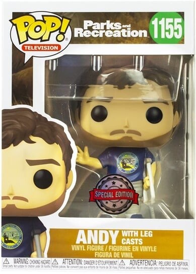 

Funko POP! Телевидение, коллекционная фигурка, Парки и зоны отдыха, Энди