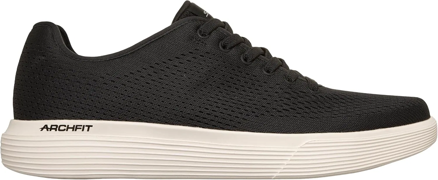 Мужские кроссовки Skechers Go Walk Commuter Madrid, Black White — фото 4