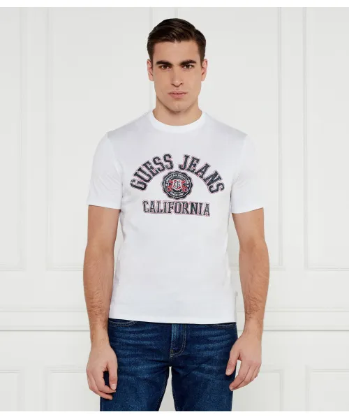 

Футболка Slim fit Guess Jeans, белый