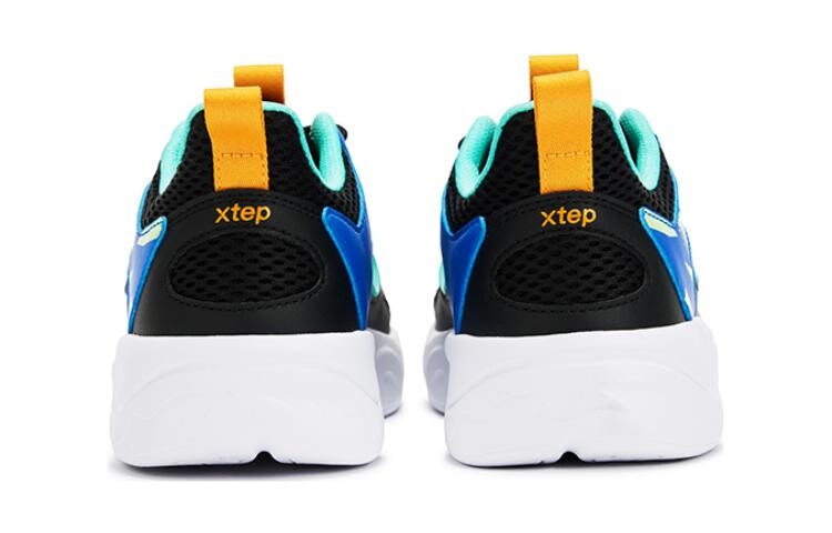 Кроссовки XTEP Kids Lifestyle Shoes GS Low-top White/Black/Blue — фото 4
