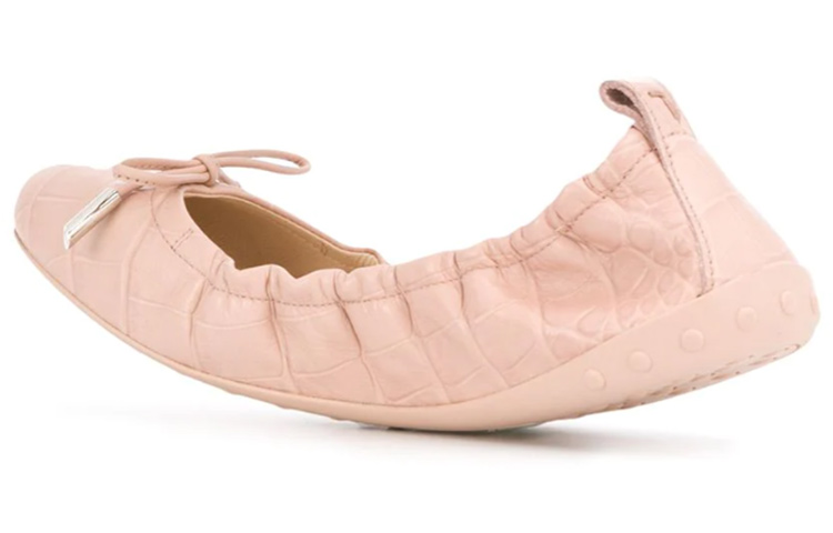 Женские повседневные туфли TOD'S розовые — фото 3