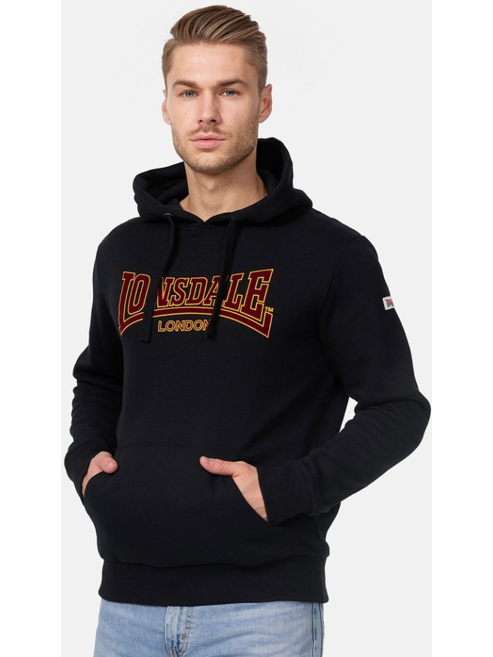 

Толстовка Hooded Classic Ll002 Lonsdale, черный