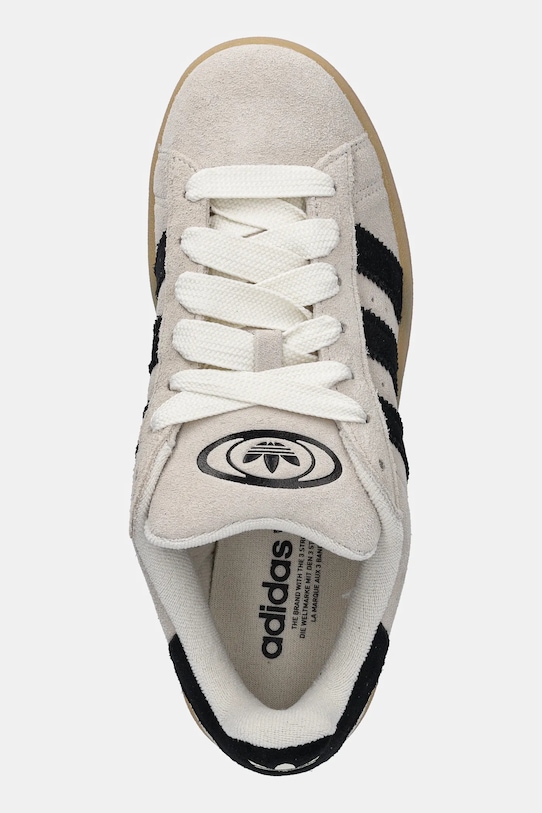 Замшевые кроссовки CAMPUS 00s Adidas Originals, бежевый — фото 4