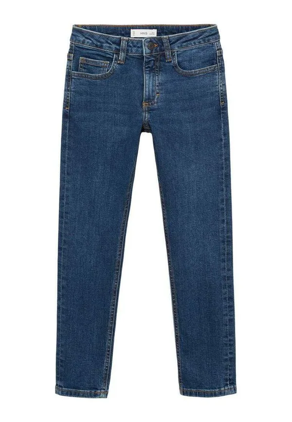 Детские джинсы облегающего кроя Mango Kids, Dark Blue