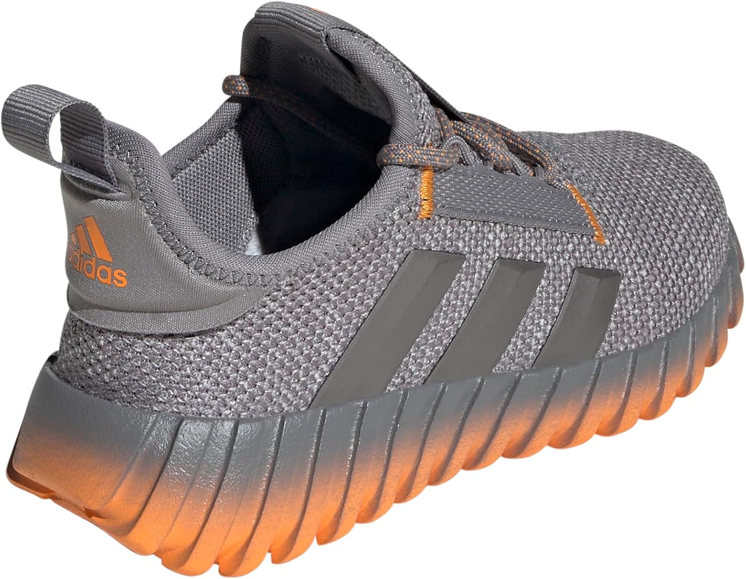Детские кроссовки Adidas Kaptir Flow (унисекс), оранжевый/серый — фото 3