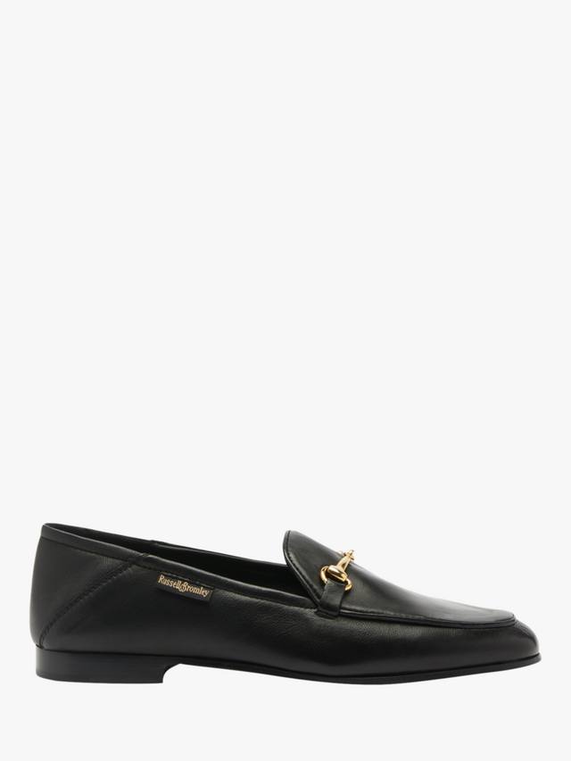 Кожаные лоферы Snaffle Russell & Bromley, Black