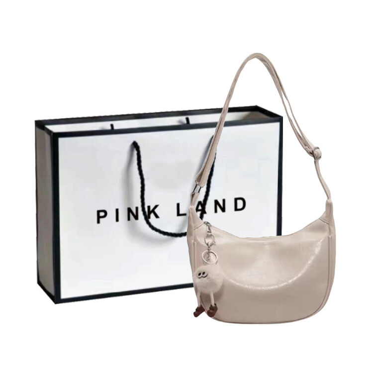 

Pink·Land Женская сумка через плечо, Коричневый