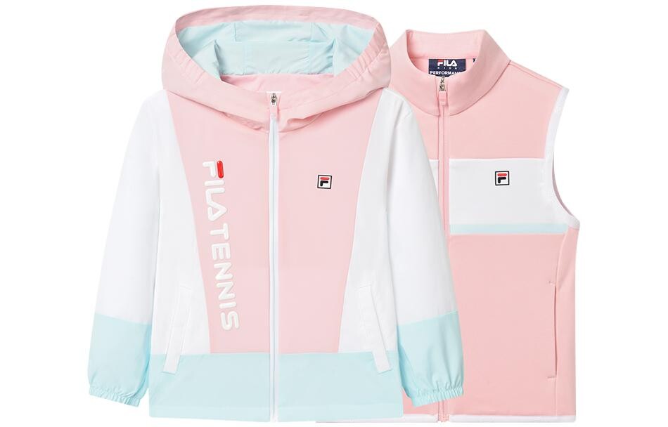 

Детский жилет ФИЛА FILA, цвет Deep peach powder - FPK