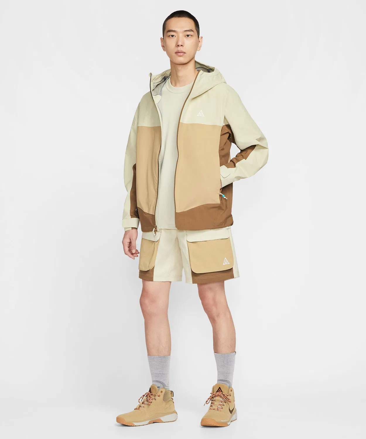 Куртка дождевая Nike ACG SF ADV Morpho, набор из 1 предмета, цвет хаки — фото 2