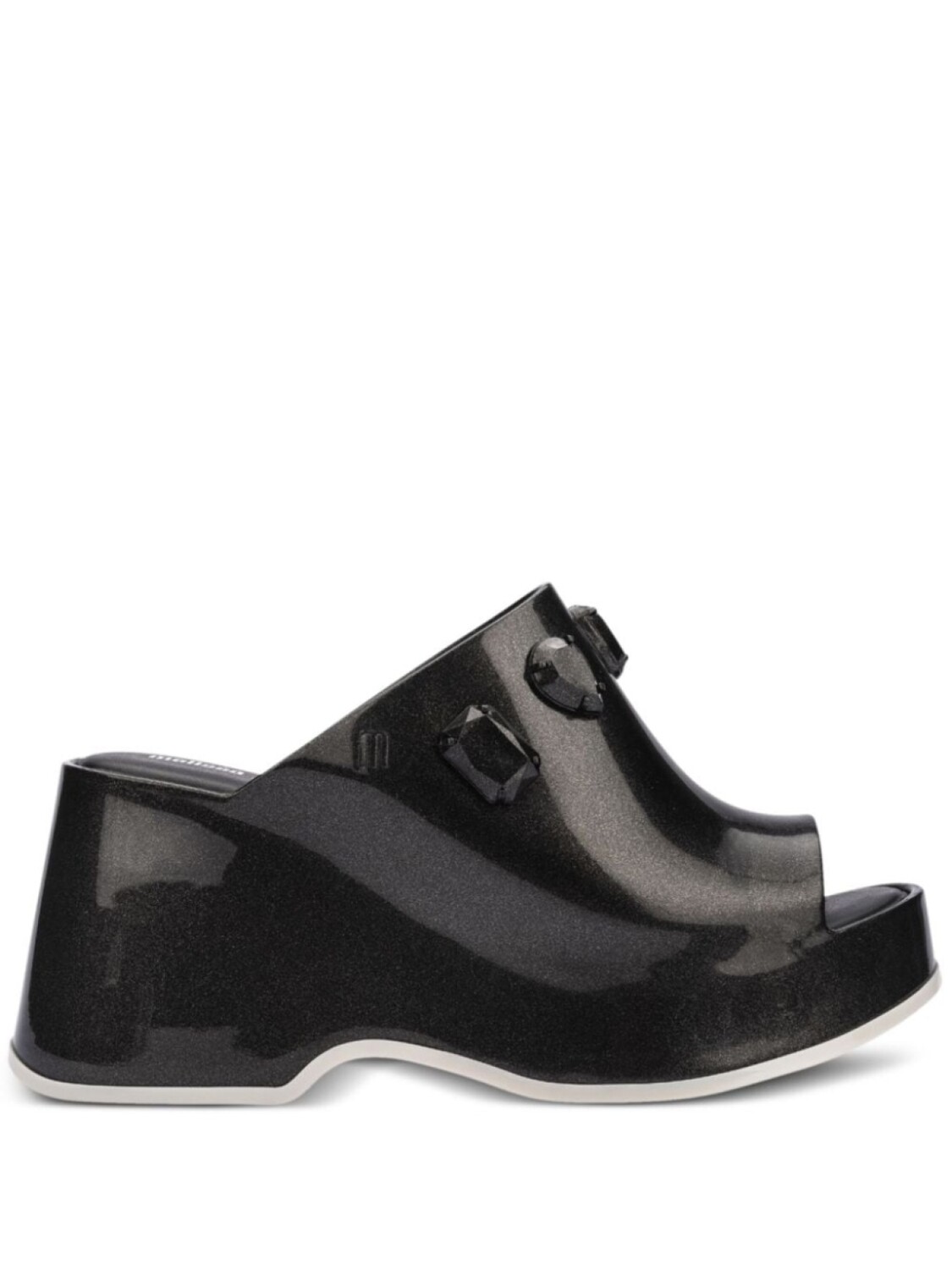 Melissa x Undercover мюли Patty Stones, черный