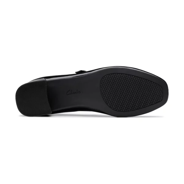 Женские туфли Iridessa Rae на блочном каблуке Clarks, черный — фото 4