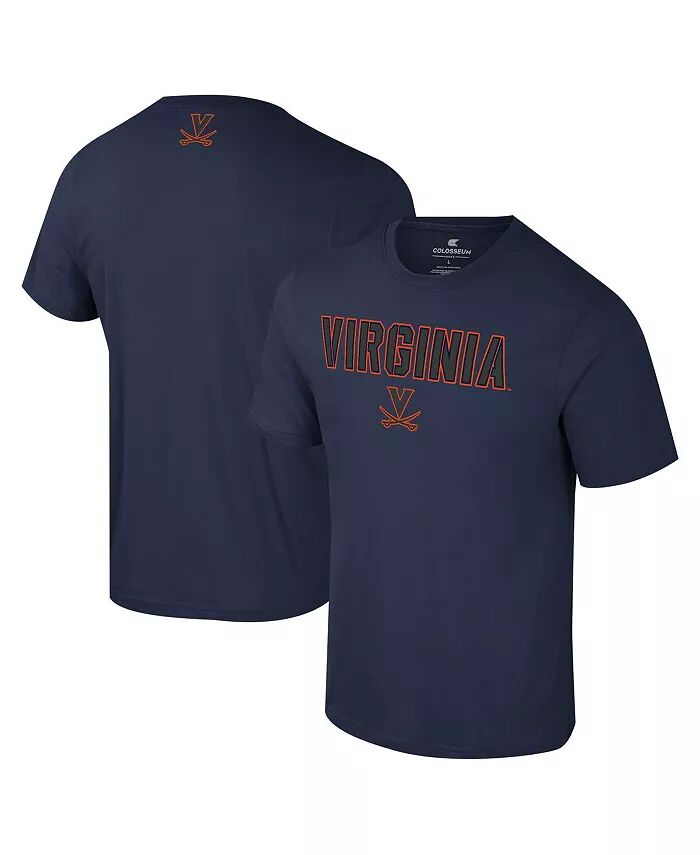 

Футболка мужская темно-синяя Virginia Cavaliers Color Pop Active Blend Colosseum