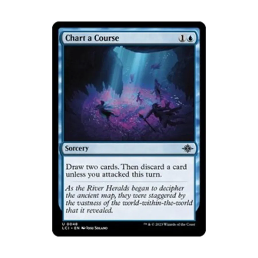 

CCG Проложить курс (U), MTG - The Lost Caverns of Ixalan