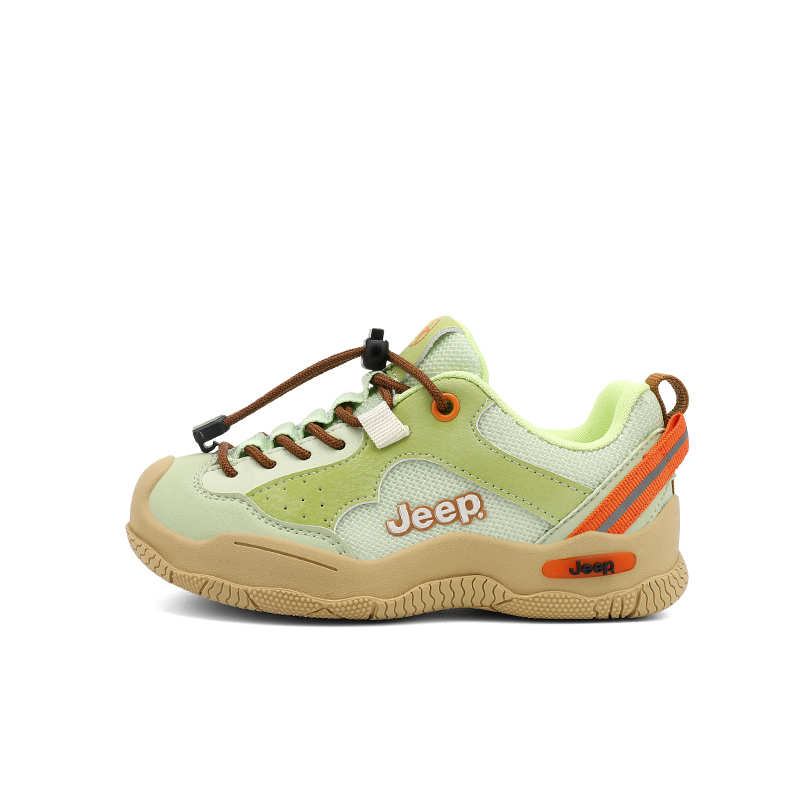 

Детские беговые кроссовки Kids' Jeep, Avocado зеленый/белый коричневый