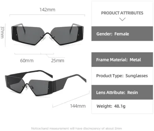 

Солнцезащитные очки 2027 года в металлической оправе, без оправы, с широкими дужками, винтажные, для женщин и мужчин, солнцезащитные очки UV400 MTZJH, White