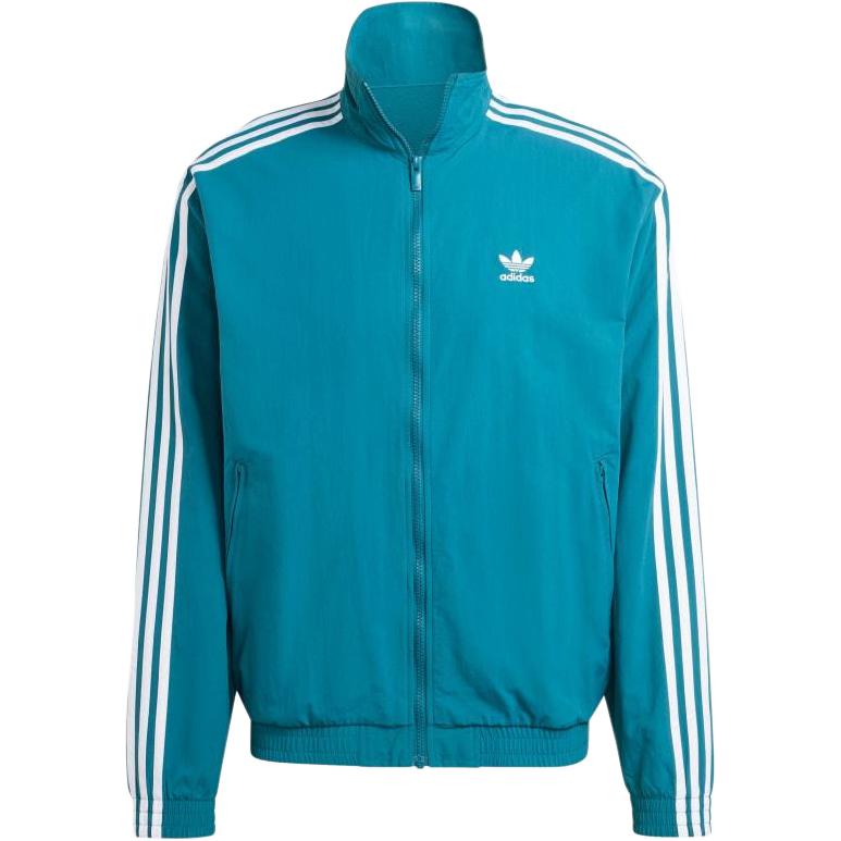 Adidas Originals Адиколор Вовен Файрберд Тренировочный костюм, Traditional Cyan — фото 3