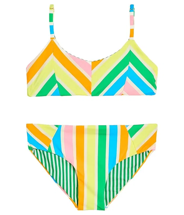 Купальник для девочек Rhythmic Lines Mahé Maaji Kids, Open Yellow
