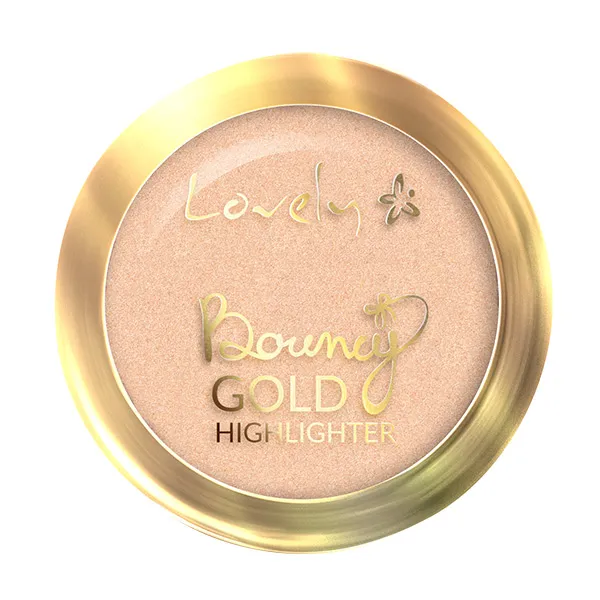 

Хайлайтер для лица Bouncy Highlighter Lovely, цвет gold