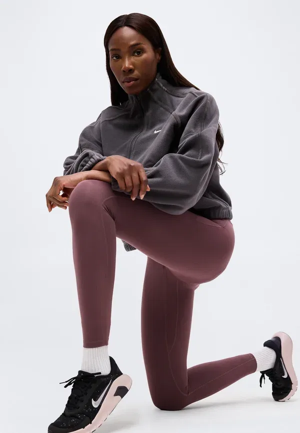 Леггинсы облегающие Nike Performance, тату/белый — фото 4