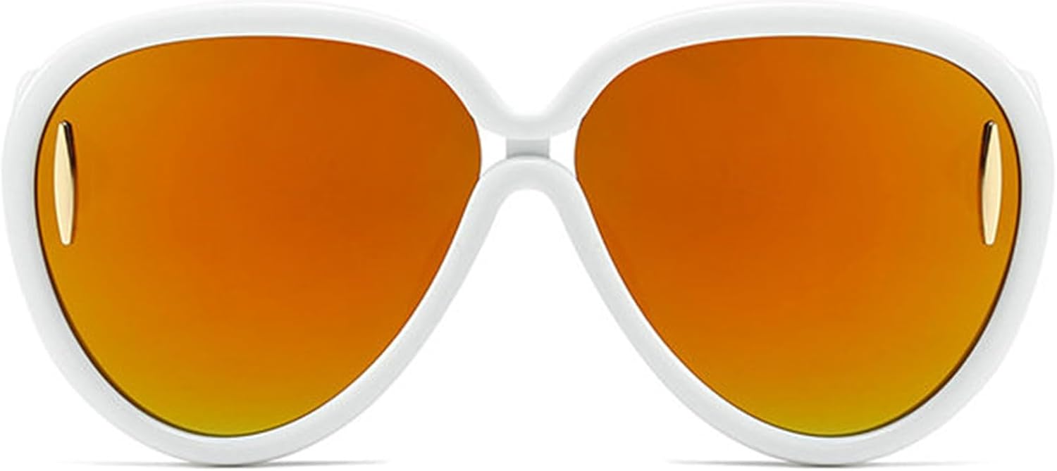 

Willochra — большие солнцезащитные очки в стиле панк для женщин и мужчин, модель 2024, роскошные круглые солнцезащитные очки для женщин, для занятий спортом на открытом воздухе, солнцезащитные очки F25, C8