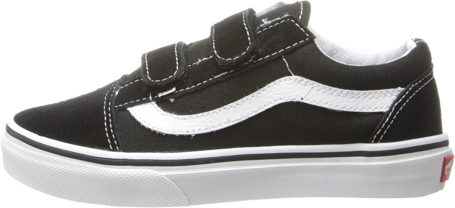 Кроссовки Old Skool V Vans, цвет Black/True White — фото 4