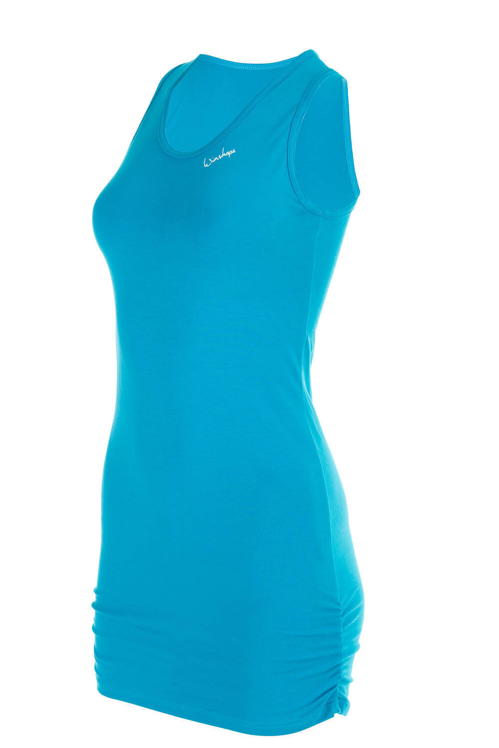 

Спортивная футболка Winshape Longtop mit seitlicher Raffung WTR15, бирюзовый