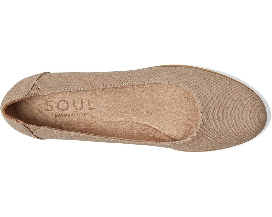 Балетки Naturalizer Soul Naturalizer Idea Ballet, цвет Warm Taupe Tan Faux Leather — фото 2