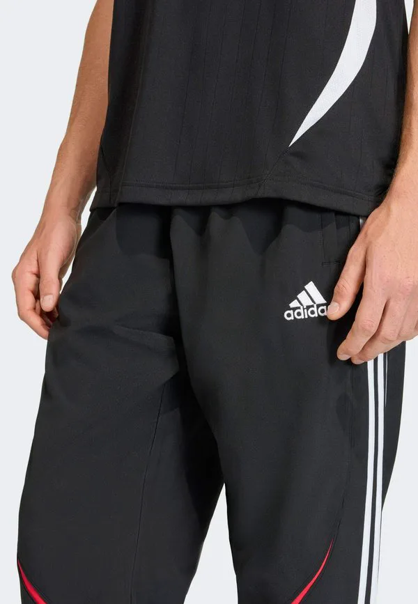 Спортивные штаны teamgeist Adidas Originals, Black White — фото 4