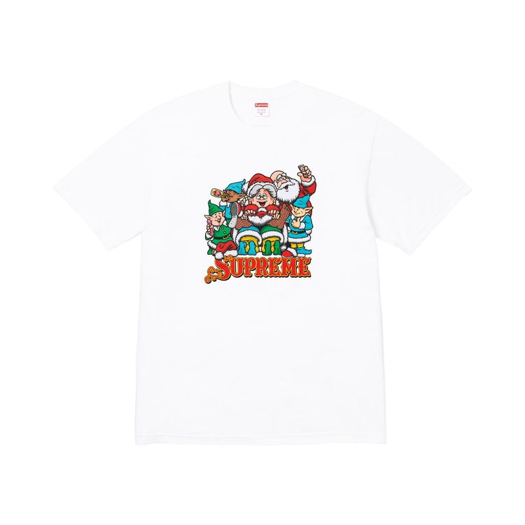 Футболка Supreme Naughty Tee, белый