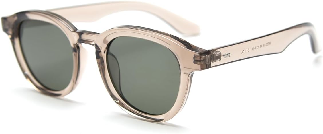 

Поляризованные солнцезащитные очки в стиле ретро для женщин, квадратные очки Tr90 для мужчин, солнцезащитные очки UV400 Ultralight для вождения weiyuchen, Khaki With Green