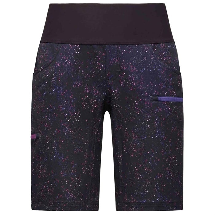 

Женские шорты Limitless с высокой посадкой и эластичным поясом, 11 дюймов Shredly, Galaxy Splatter