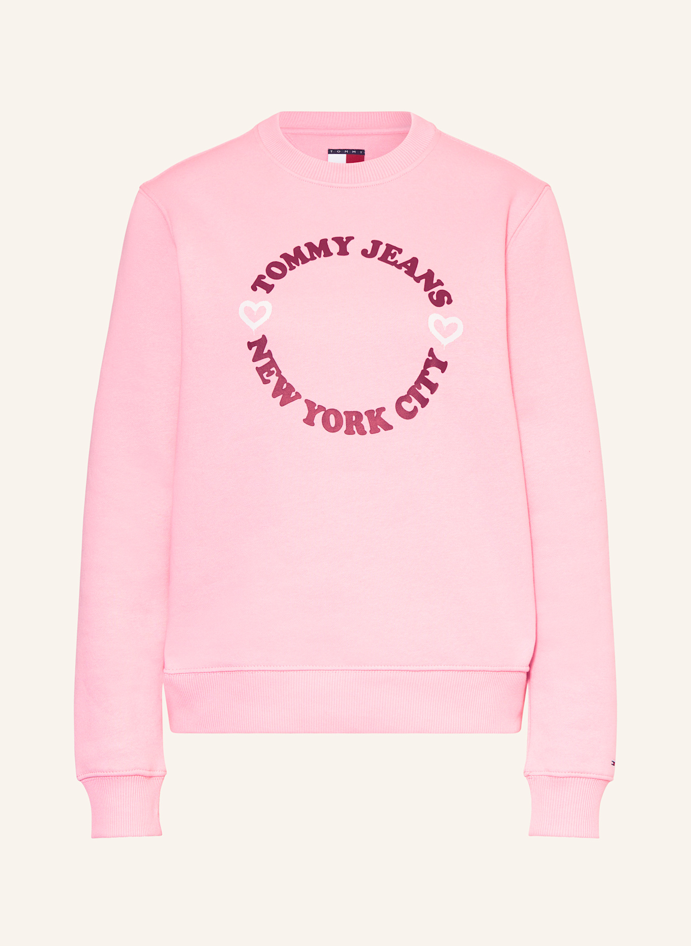 

Толстовка Tommy Jeans, розовый