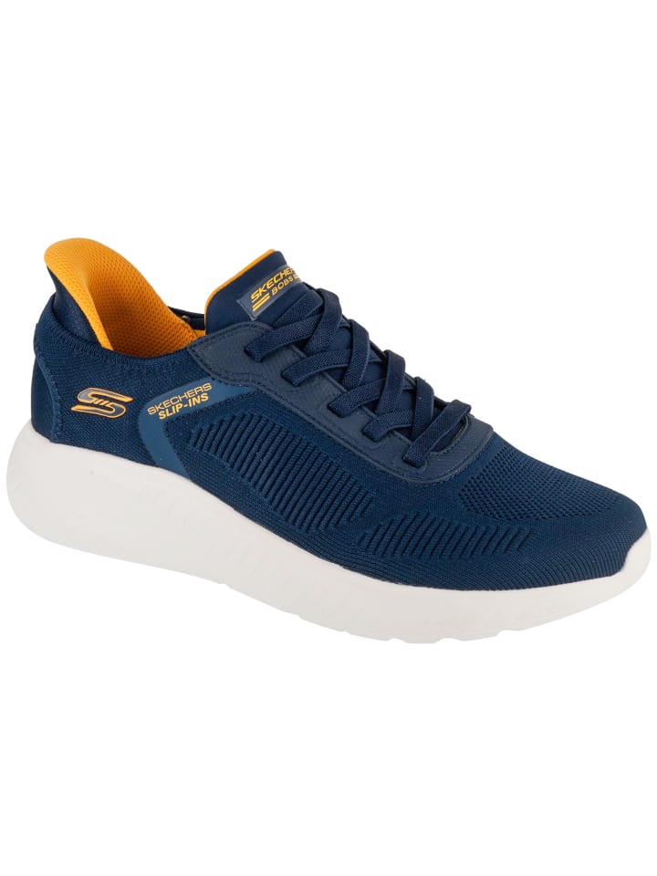

Кроссовки на шнуровке Skechers, темно-синий
