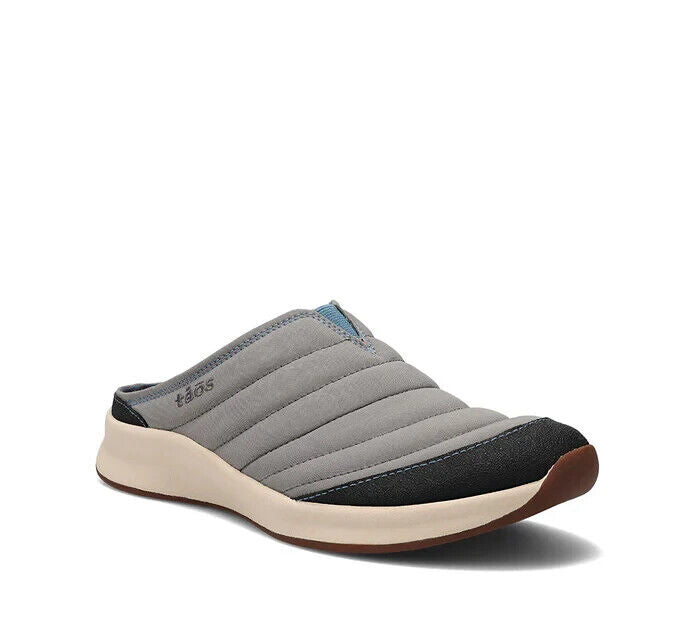 Женские клоги Taos Footwear Right On, размер US 11, серо-голубые, повседневные слипоны KHD708