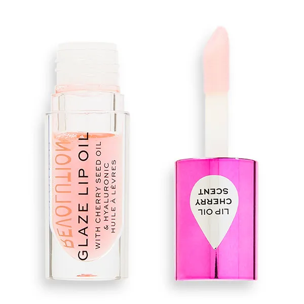 Масло для губ Glaze Lip Oil Revolution, цвет glam pink — фото 2