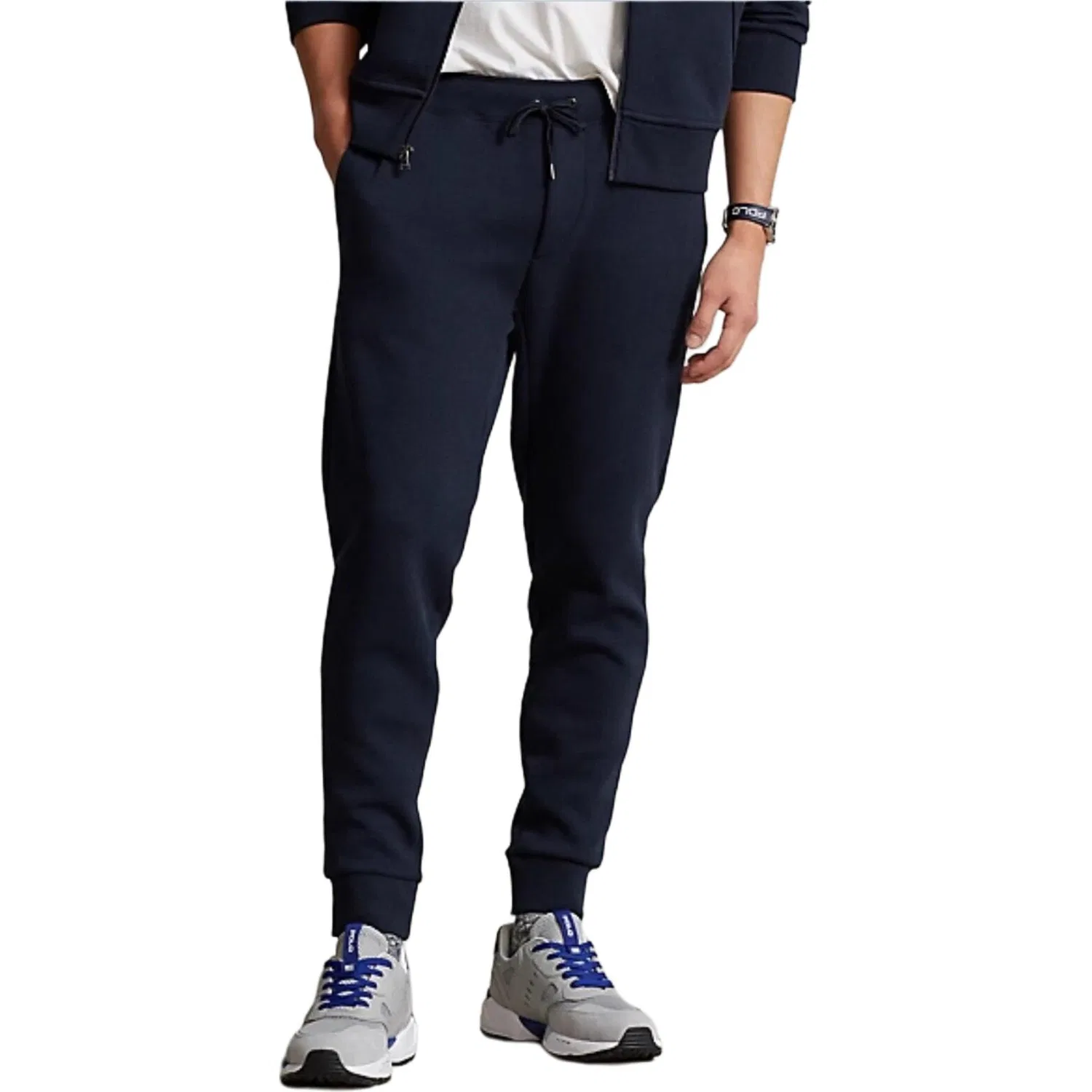 Вязаные спортивные штаны Polo Ralph Lauren Marine Blue — фото 4