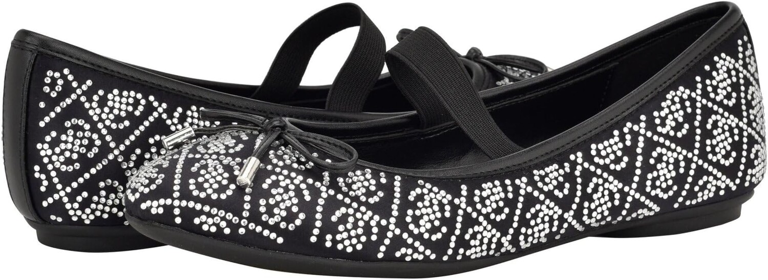 Туфли на плоской подошве GUESS Kairo, цвет Black Satin